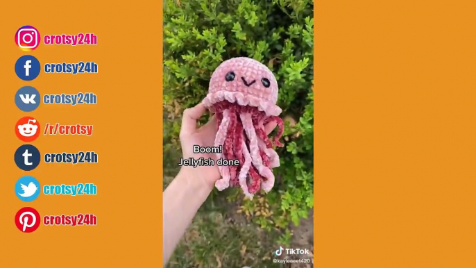 Crochet And Amigurumi Making Side Of Tiktok Compilation  (Part 8)