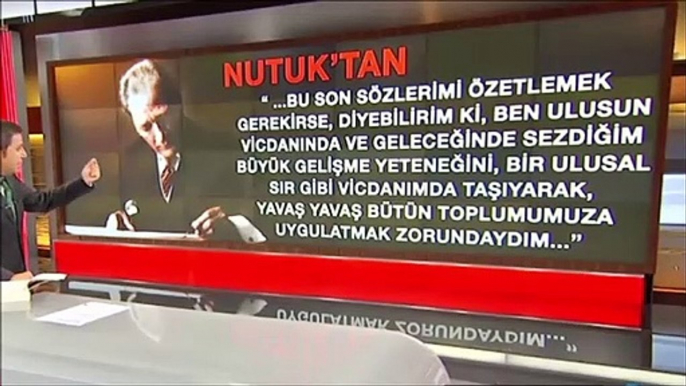 Reytinglerde çakılan Fatih Portakal çareyi Mustafa Kemal'in Nutuk'unda buldu