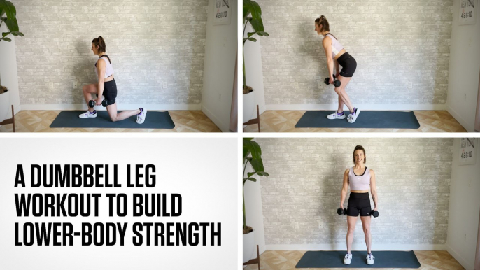 A Dumbbell Leg Workout to Build Lower-Body Strength