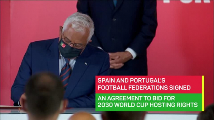 Spain, Portugal sign agreement for 2030 World Cup bid