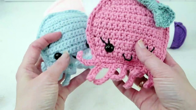 How To Crochet An Octopus - Beginner-Friendly Amigurumi Sea Animal Pattern - No Sewing!