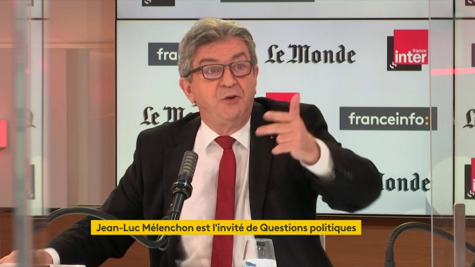 Présence d'élus PS et EELV au rassemblement de policiers fin mai : "Je pense qu'ils ont commis une erreur extrêmement grave en cautionnant un rassemblement factieux et il n'y avait pas besoin d'être un aigle pour le savoir" juge Jean-Luc Mélenchon