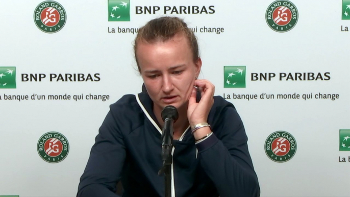 Roland-Garros 2021 - Barbora Krejcikova : "If I was 17 like Coco Gauff and I was in the quarterfinals I don't know how I would feel"