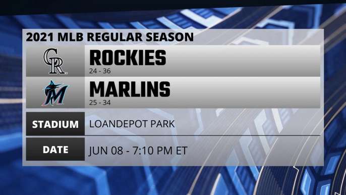 Rockies @ Marlins Game Preview for JUN 08 -  7:10 PM ET