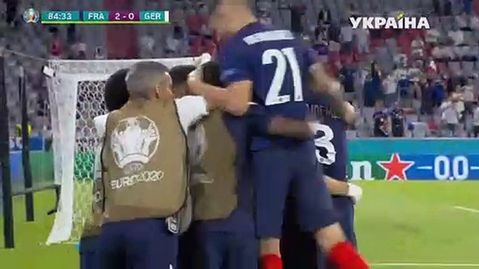 Karim Benzema Disallowed Goal (OFFSIDE) HD - France 1 - 0 Germany