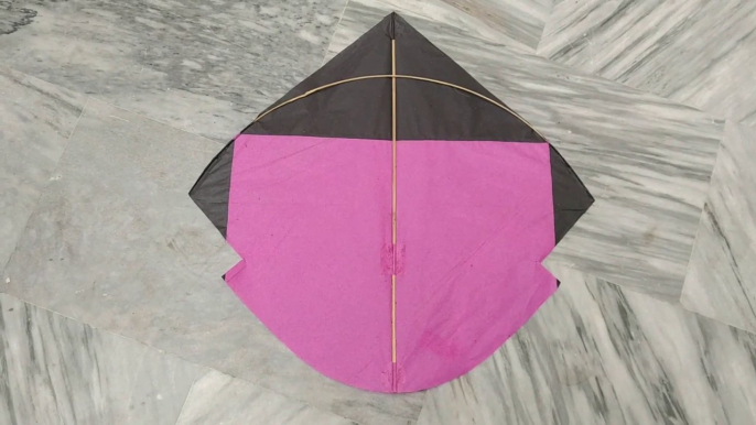 How To Make A Tatu (Sharla) Phadar Simple & Easy way Kite making & kite Flying