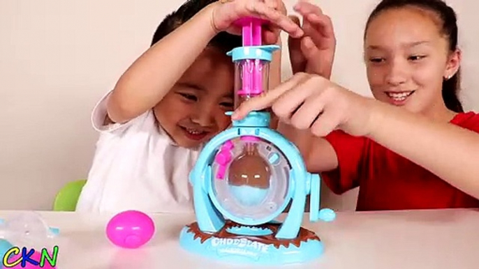 Chocolate Surprise Egg Maker Diy Kinder Surprise Egg Fun With Ckn Toys