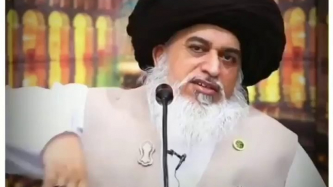 Allama Khadim Hussain Rizvi WhatsApp Status Video - Jummah Mubarak WhatsApp Status - Emotional Bayan - Islamic WhatsApp Status