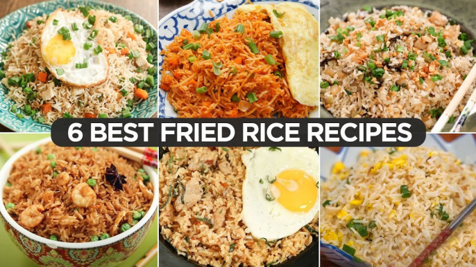 Best Fried Rice Recipes | Chicken Fried Rice | Egg Fried Rice | Prawns Fried Rice | Thai Fried Rice