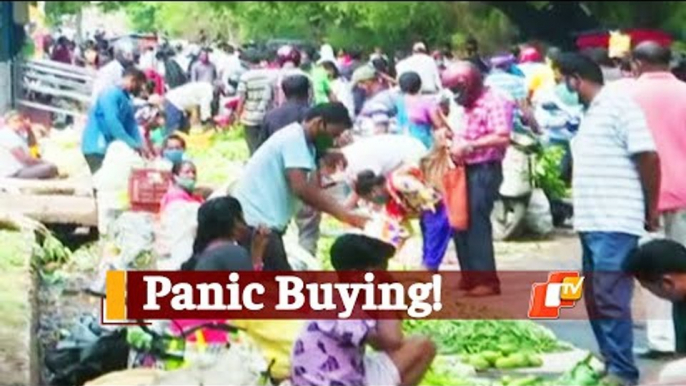 Huge Crowd Seen In Markets & Shops Ahead Of 14-day Shutdown In Odisha | OTV News