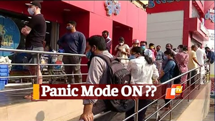 14-Day Odisha Lockdown: Mad Rush For Grocery In Bhubaneswar | OTV News