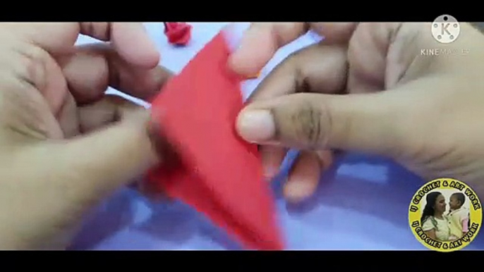 How To Make Origami Flower /Paper Craft/Easy Origami Flower / Paper Flower