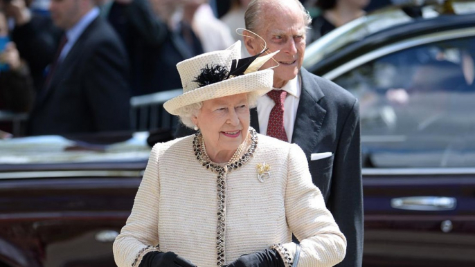 Queen plants The Duke of Edinburgh Rose to mark Prince Philip's 100th birthday