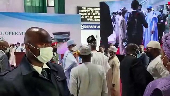 Buhari inaugurates 157km Lagos-Ibadan standard gauge rail