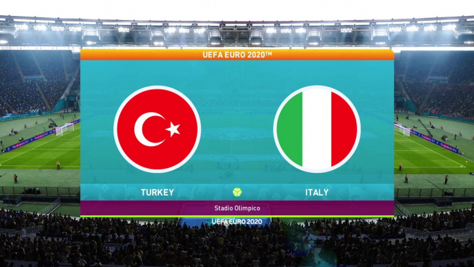 ⚽UEFA Euro 2020 - Turkey vs. Italy - CPU Prediction - The Koalition