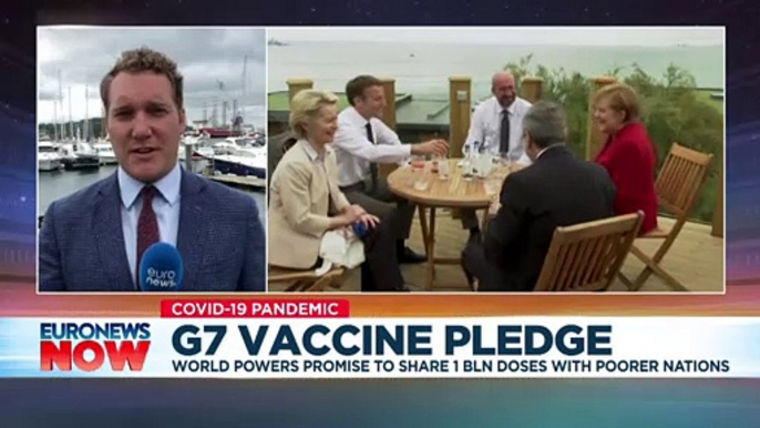 G7 nations to pledge 1 billion COVID vaccine doses for world