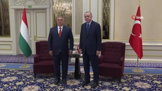 Cumhurbaşkanı Erdoğan, Macaristan Başbakanı Orban ile görüştü