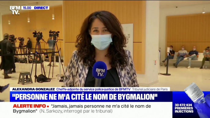 Procès Bygmalion: "Jamais, jamais personne ne m'a cité le nom de Bygmalion", assure Nicolas Sarkozy