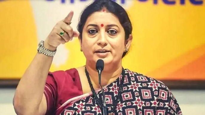 Smriti Irani jibes at CM Mamata over crime against girls