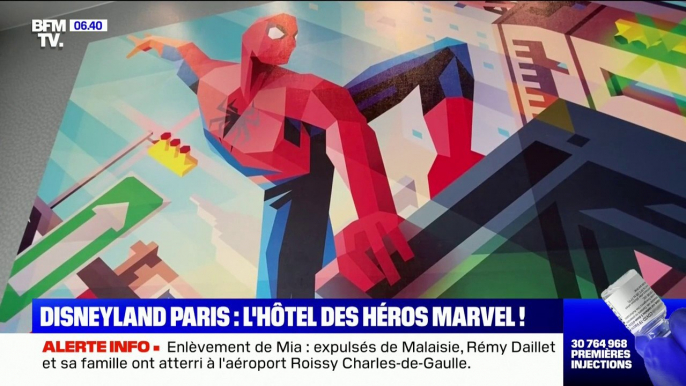 À la veille de la réouverture de Disneyland Paris, découvrez le nouvel hôtel inspiré des super-héros Marvel