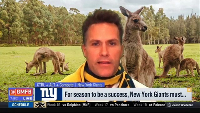 Good Morning Football | Kyle Brandt "Insist" Giants Must Upgrade Offense For Season To Be A Success