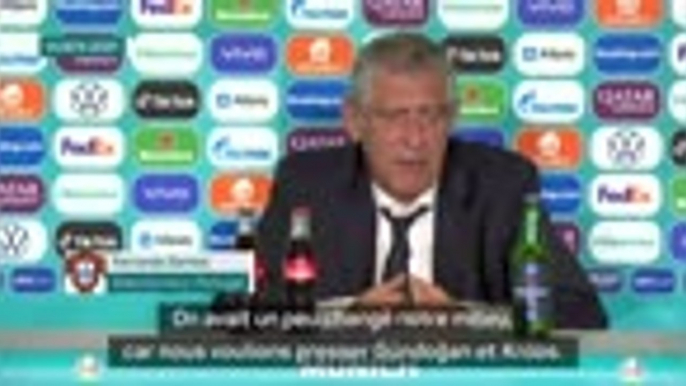 Groupe F - Fernando Santos : "Je suis le seul responsable"