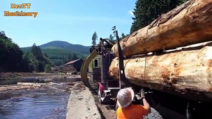 Amazing Woodworking Factory You must see -  Extreme  Wood Cutting Sawmill Machines