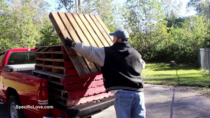 Pallet Bed Frame - Easy Diy Pallet Projects