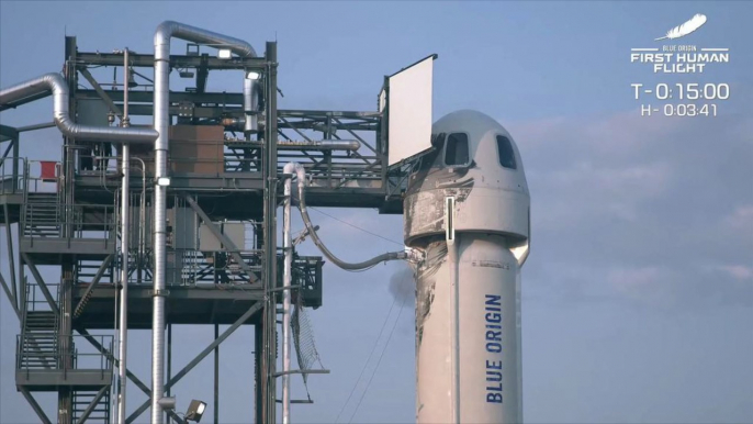 La capsule Blue Origin du milliardaire Jeff Bezos a atterri après son vol dans l’espace