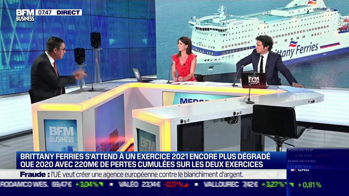 Jean-Marc Roué (Brittany Ferries): Brittany Ferries s'attend à un exercice 2021 encore plus dégradé que 2020 - 21/07