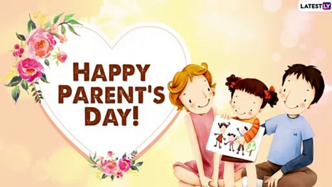 Happy Parents’ Day 2021 Wishes: Celebrate the Day With Lovely Quotes, Images and WhatsApp Messages