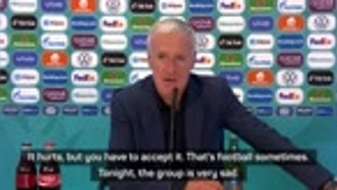 Deschamps and France fans dissect shock Euros exit