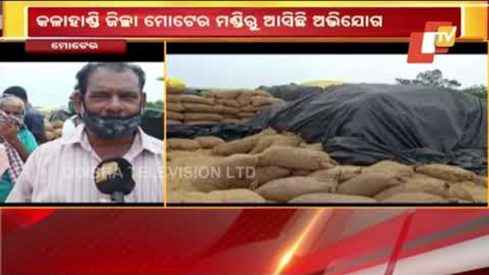 Paddy Procurement Mismanagement Alleged At Moter Mandi, Kalahandi