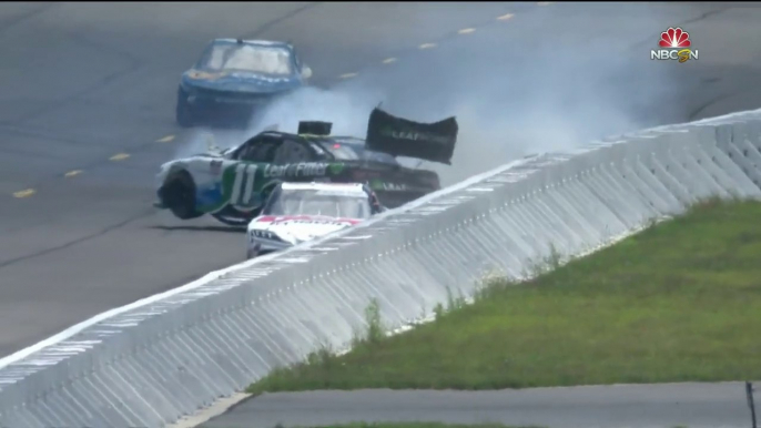 NASCAR Xfinity Series Pocono 2021 Restart Haley Vargas Big Crash Red Flag