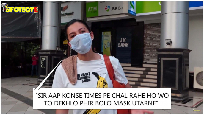 Gauahar Khan Schools Paps For Asking Her To Remove Her Mask: "Sir Aap Konse Times Pe Chal Rahe Ho"