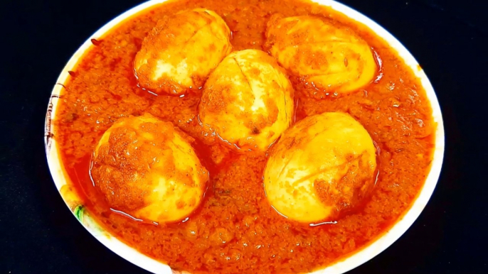 EGG CURRY RECIPE | dhaba style anda curry | anda curry dhaba style | egg curry | Chef Amar