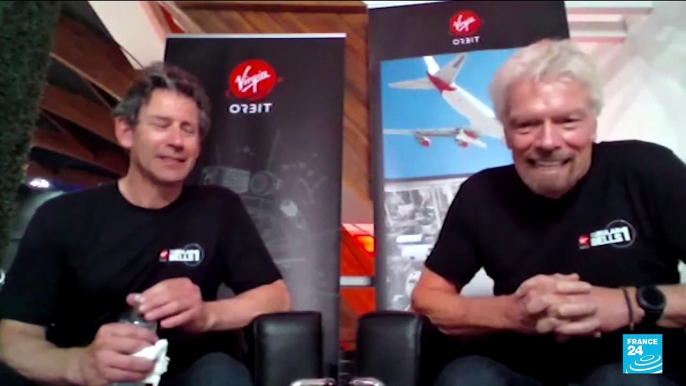 Billionaire Richard Branson plans space trip ahead of rival Bezos