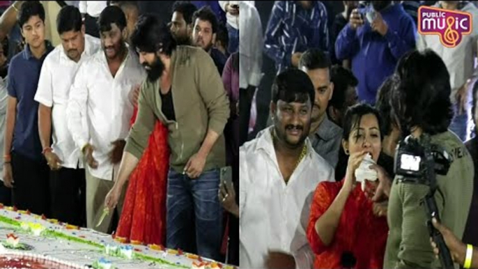 Rocking Star Yash Birthday Celebration Video | Yash Birthday | KGF 2 Dialogue