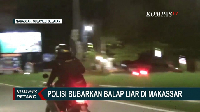 Polisi Bubarkan Balap Liar yang Resahkan Pengguna Jalan