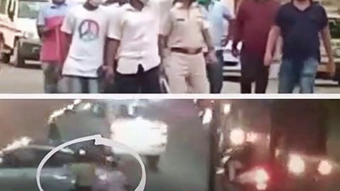 Know-How Police Taught A Lesson To Alcoholics Who Damaged Cars On The Road