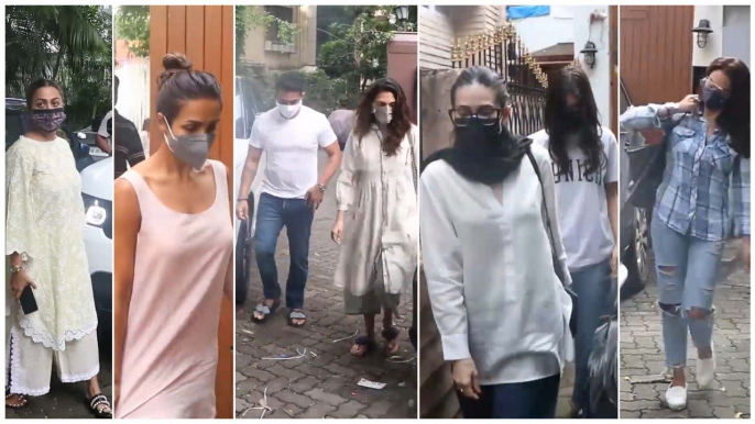 Ananya Panday Visited By Malaika Arora, Seema Khan, Amrita Arora, Karisma Kapoor With Daughter