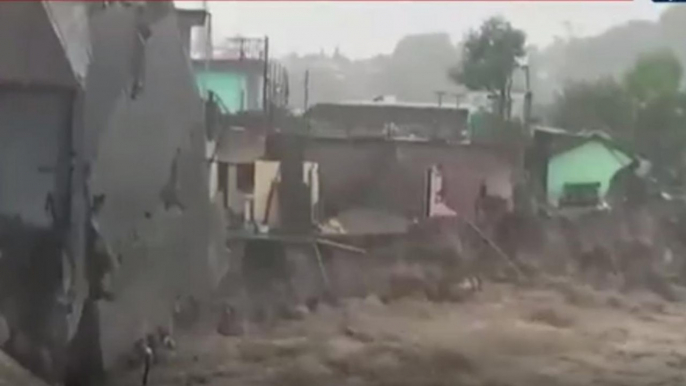 Flash floods: Houses and vehicles swept away in Kangra