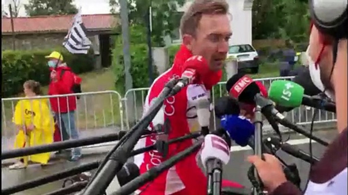 P.-L. Périchon (Cofidis) - TDF#16 : « 2ème ou 4ème ça ne change pas grand chose »