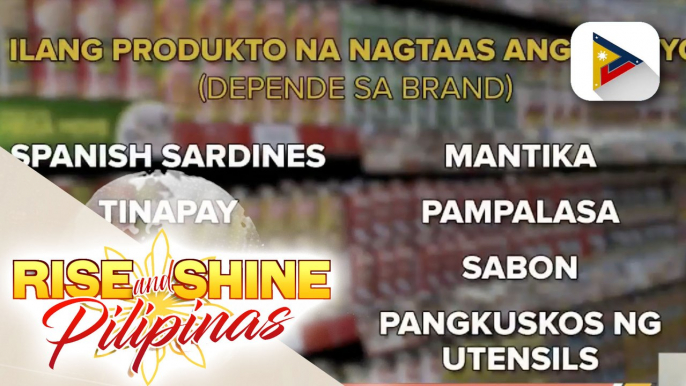 12 kompanya, iimbestigahan ng DTI dahil sa biglaang pagtaas ng presyo ng mga pangunahing bilihin