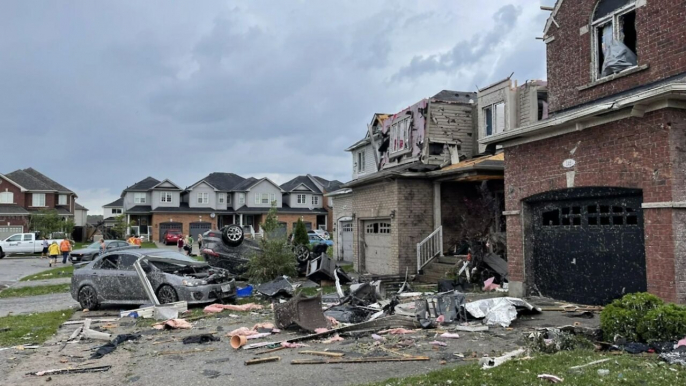 A Reported Tornado Caused Major Damage In Ontario & The Photos Are Terrifying