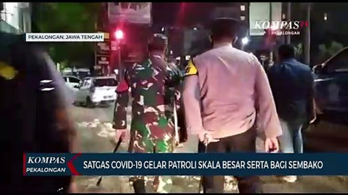 Satgas Covid-19 Gelar Patroli Skala Besar