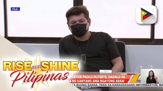 Presidential Son at Davao City 1st District Rep. Paolo Duterte, personal na dadalo sa SONA ni Pangulong Duterte ngayong araw