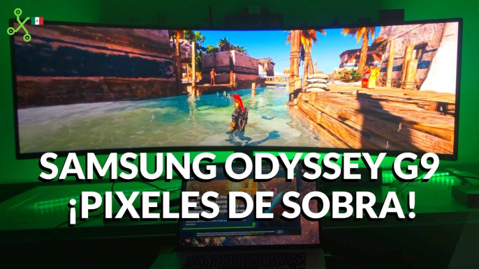 Samsung Odyssey G9 el monitor gamer QLED de 49 pulgadas ideal para trabajar diseñar o editar