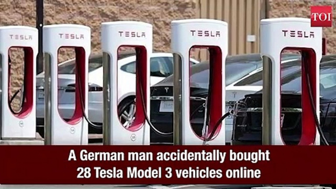 Man 'accidentally' buys for 28 Tesla cars for €1.4 million