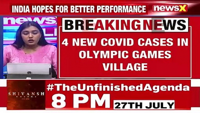 4 New Covid Cases In Olympics Games Village 2 Of Them Are Athletes NewsX